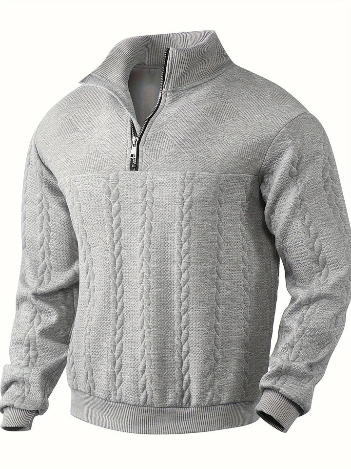 Mens Wool Sweater Warm Knit Winter