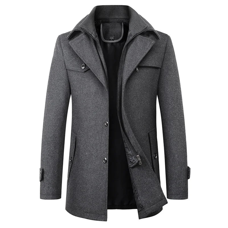Mens Waterproof Winter Business Jacket