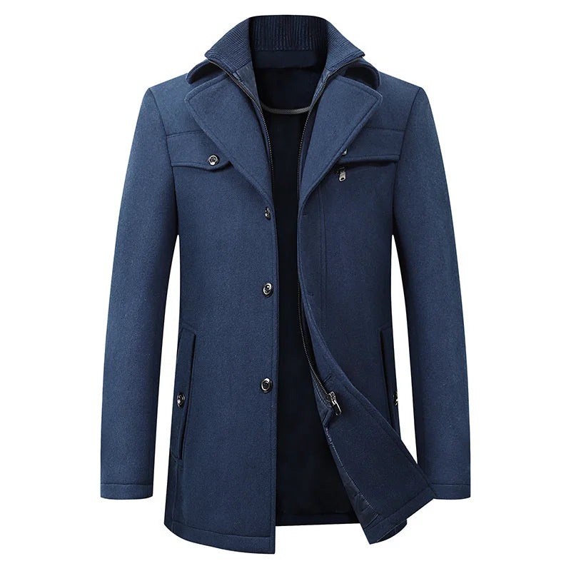 Mens Waterproof Winter Business Jacket