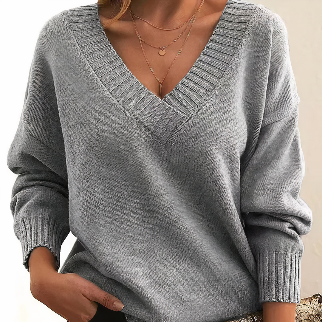 Womens Cashmere Knit Sweater Ultra-Soft Fashionable Fit