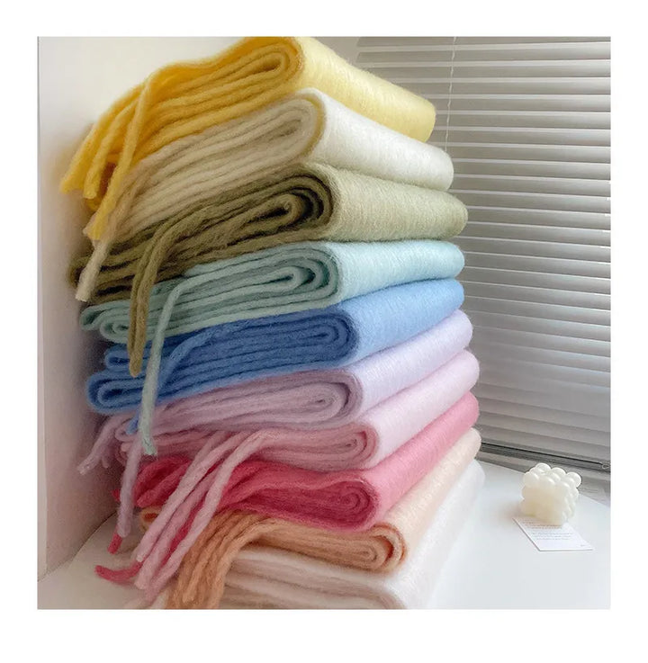Womens Cashmere Scarf Soft Warm Winter Wrap
