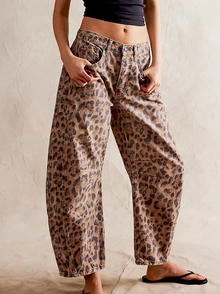 Womens Baggy Jeans Relaxed Fit Denim