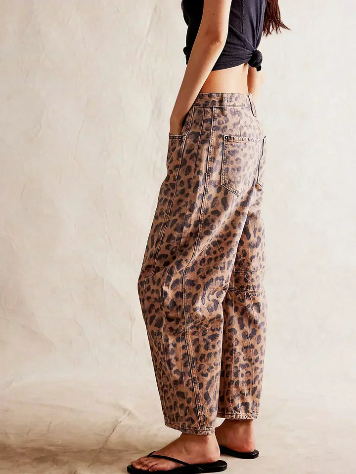 Womens Baggy Jeans Relaxed Fit Denim