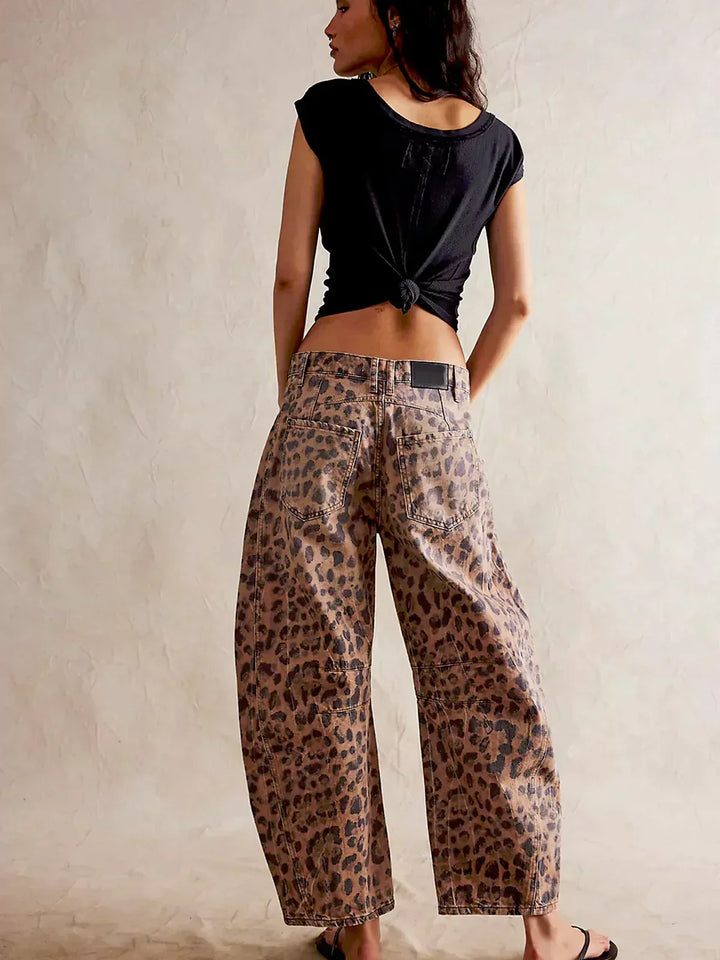 Womens Baggy Jeans Relaxed Fit Denim