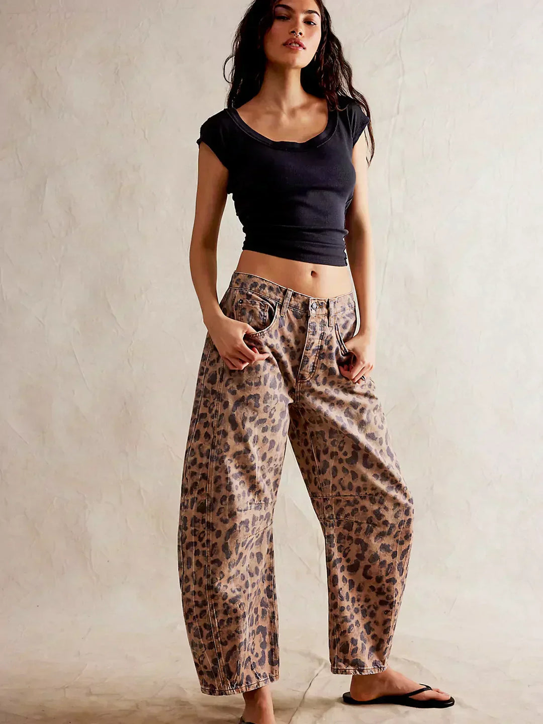 Womens Baggy Jeans Relaxed Fit Denim