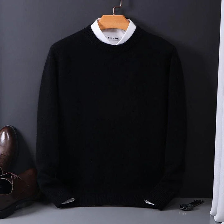 Mens Cashmere Knit Sweater Soft