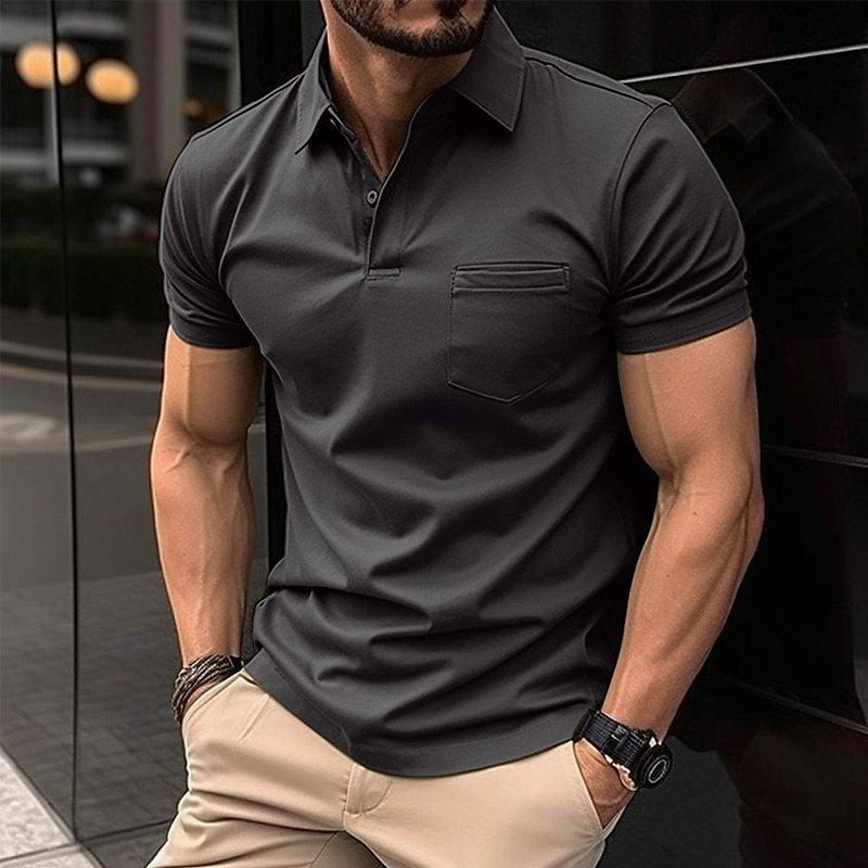 Mens Polo Shirt Cotton Classic Fit - BritishMode