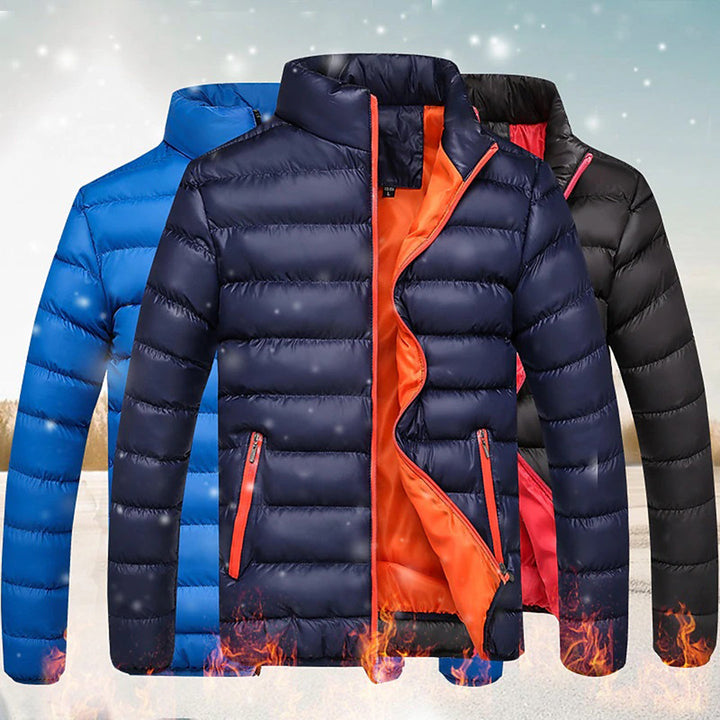 Mens Puffer Jacket Insulated Warm Stylish Fit
