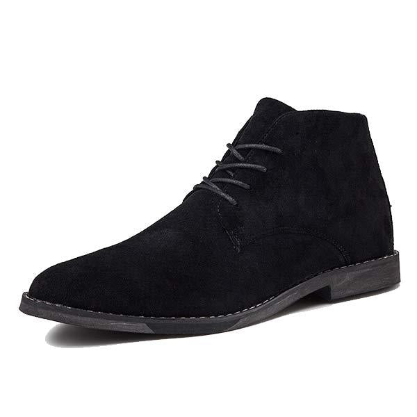Womens Ankle Boots with Lace-Up Closure and Cushioned Support