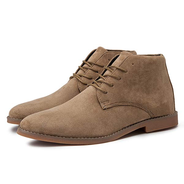 Womens Ankle Boots with Lace-Up Closure and Cushioned Support