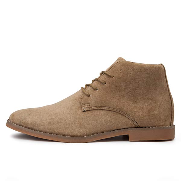 Womens Ankle Boots with Lace-Up Closure and Cushioned Support