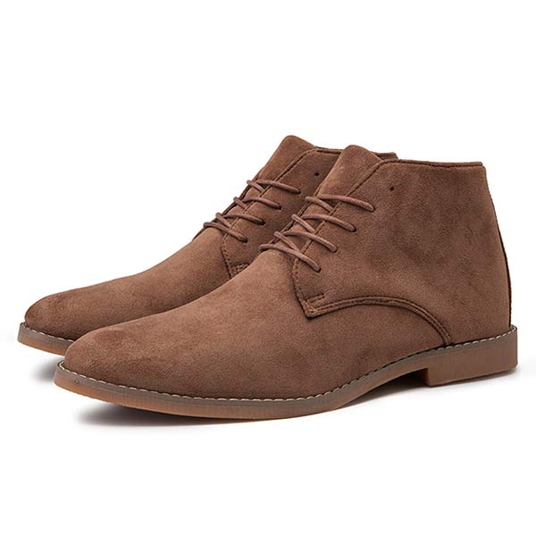 Womens Ankle Boots with Lace-Up Closure and Cushioned Support