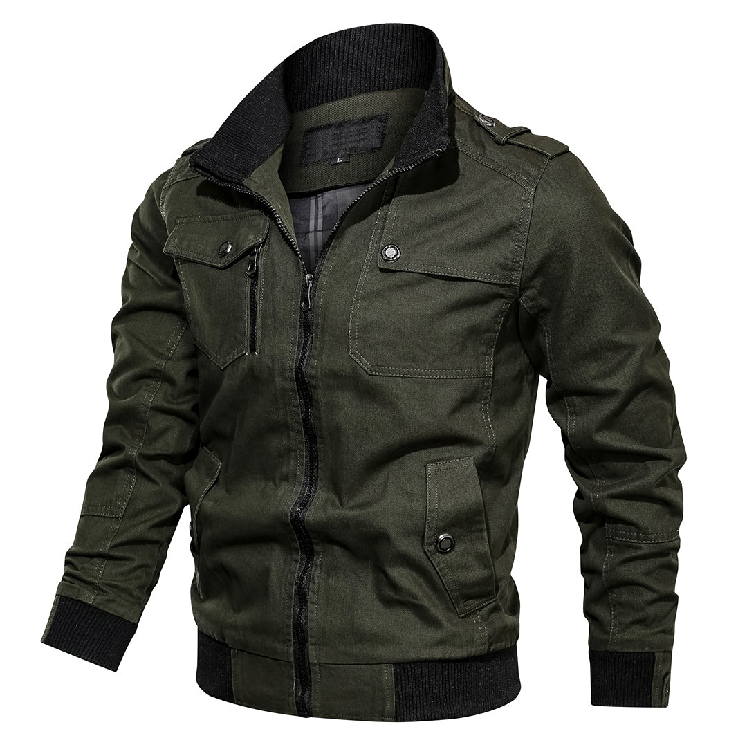 Mens Tactical Jacket Rugged Outdoor Style - BritishMode