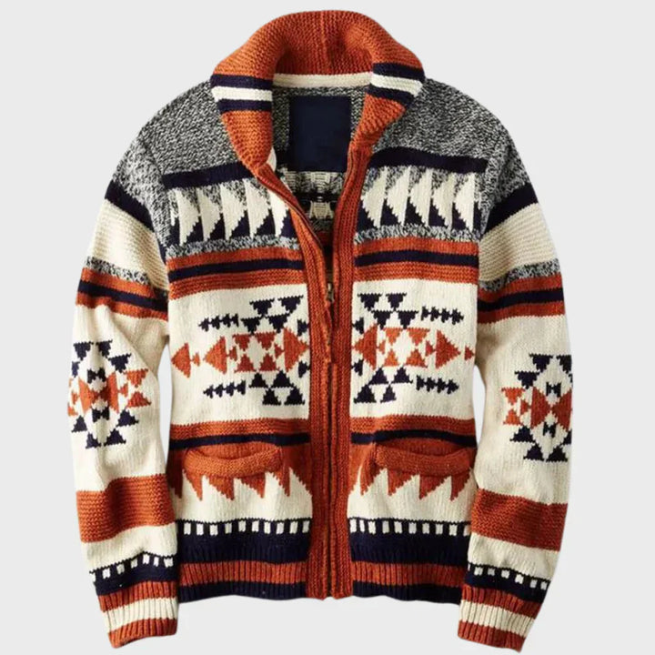 Mens Jacquard Vest Stylish Fit