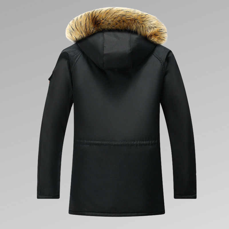Mens Winter Coat Insulated Warm Fit