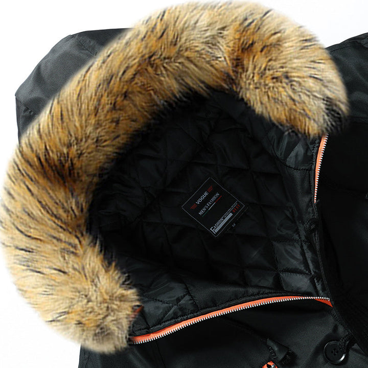 Mens Winter Coat Insulated Warm Fit