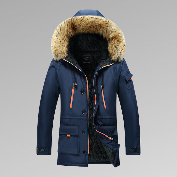 Mens Winter Coat Insulated Warm Fit