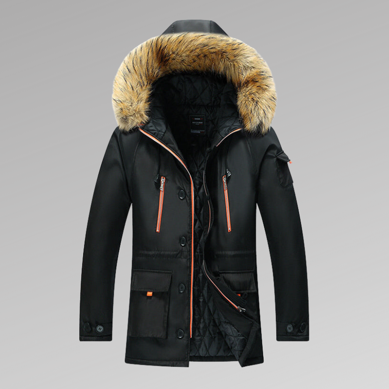 Mens Winter Coat Insulated Warm Fit - BritishMode
