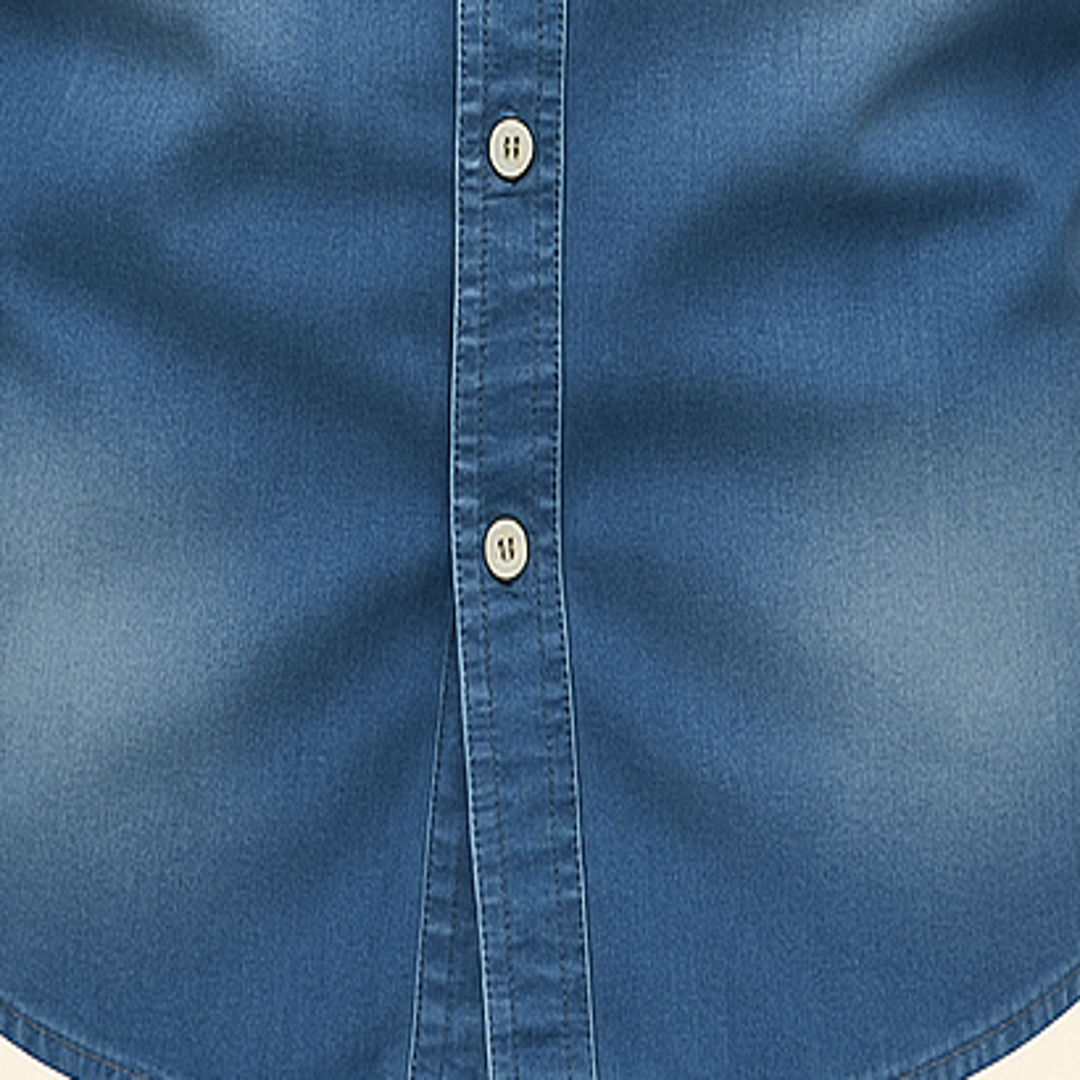 Mens Denim Casual Shirt Relaxed Fit