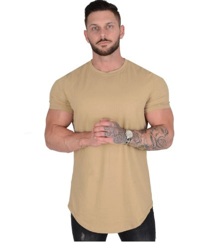 Mens Athletic T-Shirt Moisture-Wicking Close Fit