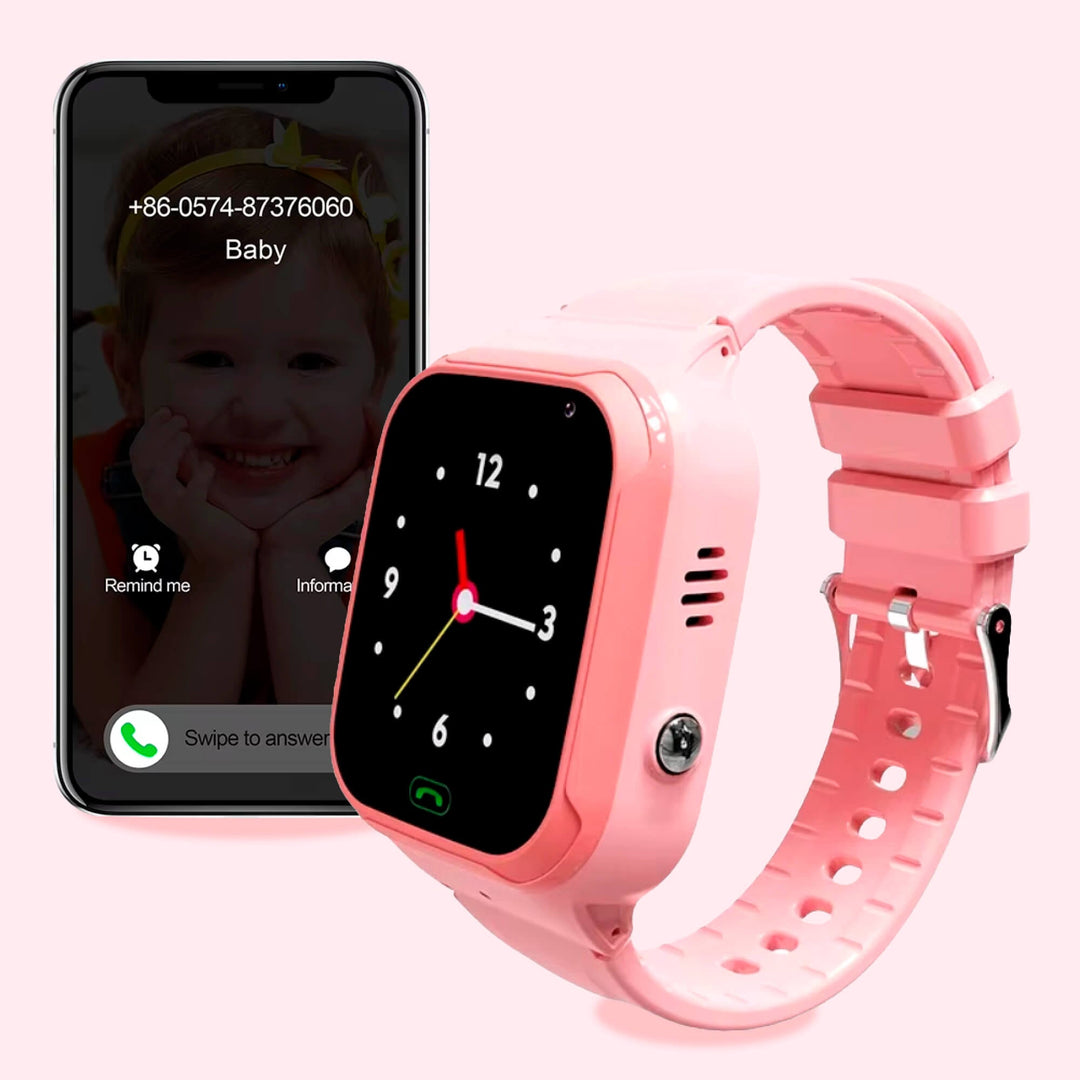 Kids Smartwatch Waterproof Durable with GPS and SOS Function