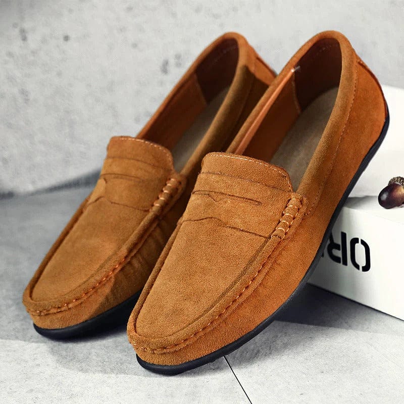 Mens Loafers Suede Classic Style