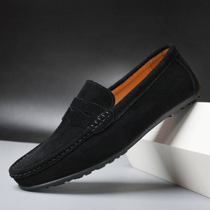 Mens Loafers Suede Classic Style