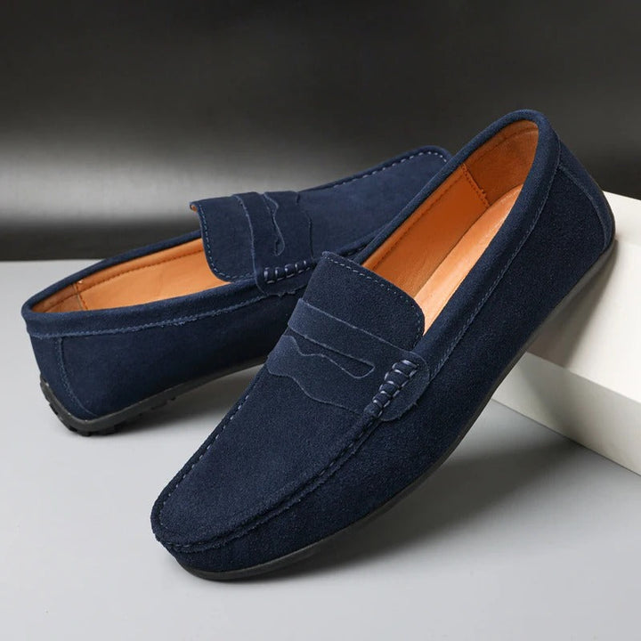 Mens Loafers Suede Classic Style