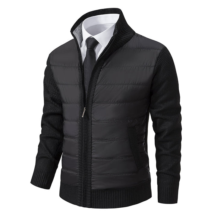 Mens Puffer Jacket with Zip Warm Fit