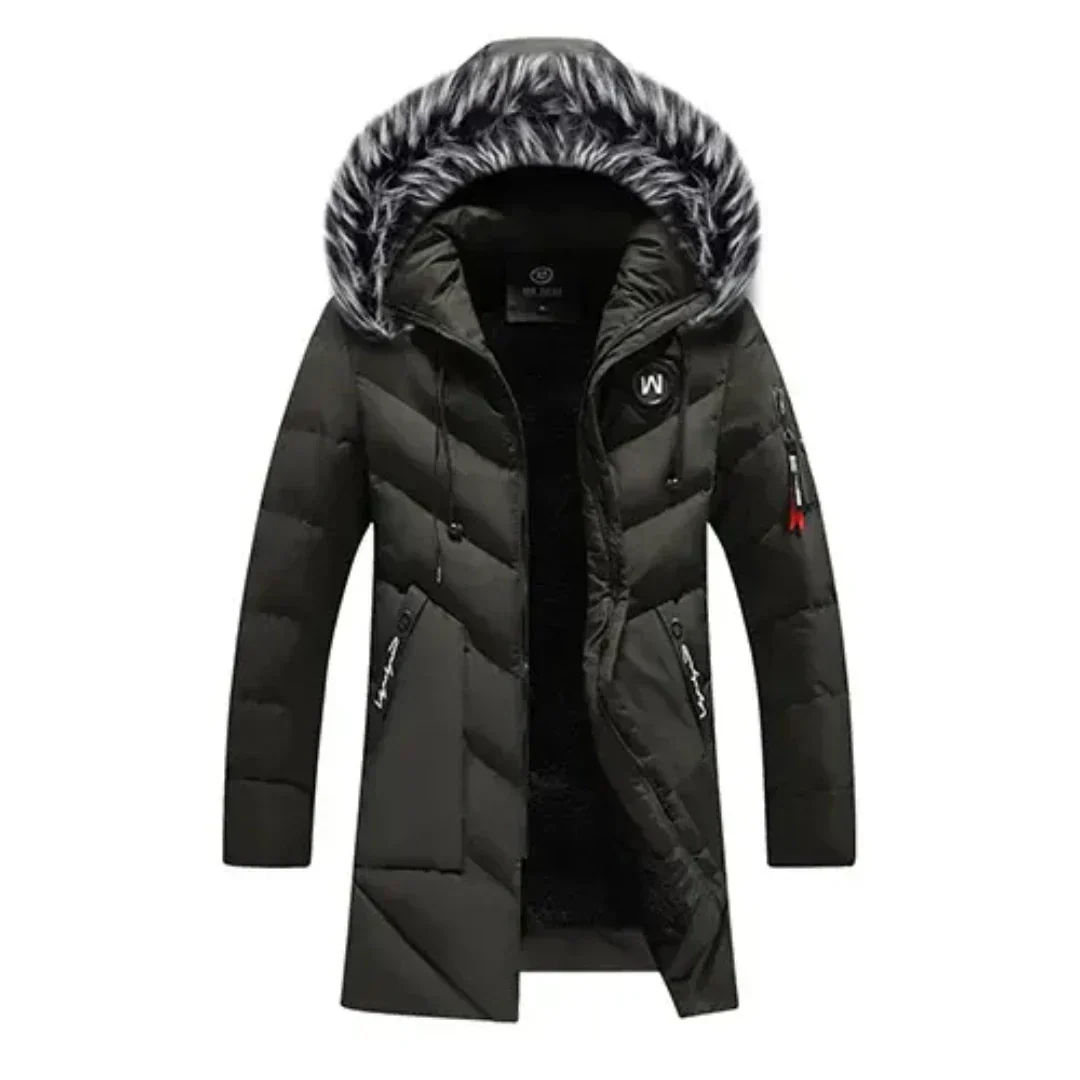 Mens Padded Winter Coat Warm Insulated Fit