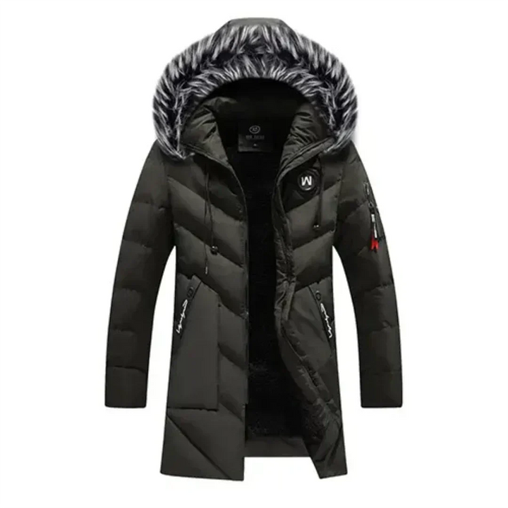 Mens Padded Winter Coat Warm Insulated Fit