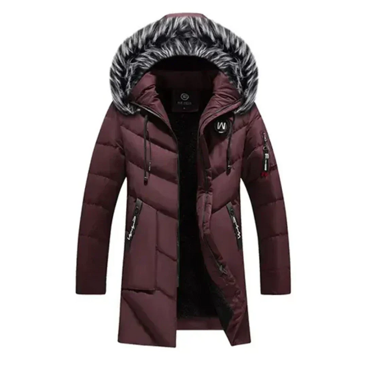 Mens Padded Winter Coat Warm Insulated Fit