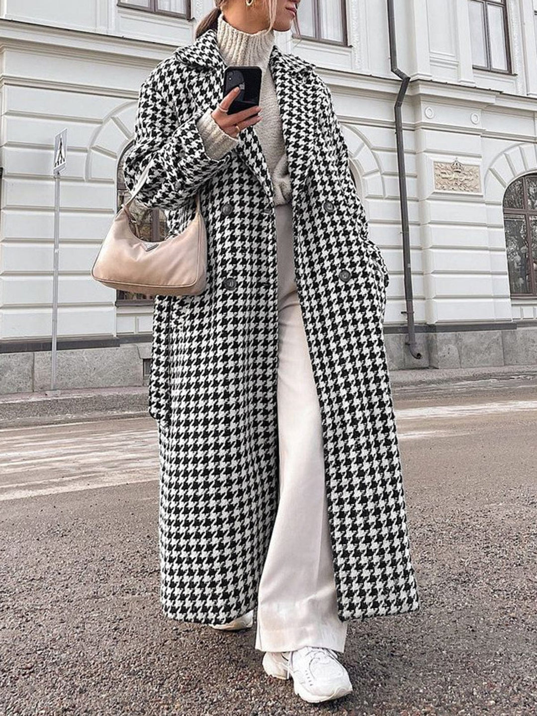 Womens Maxi Winter Coat Relaxed Fit - BritishMode