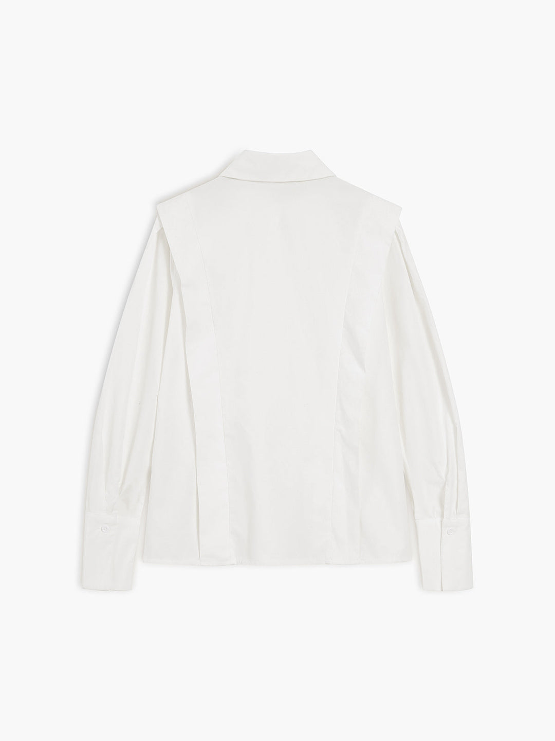 Womens Collared Blouse Polyester Straight Fit Shirt