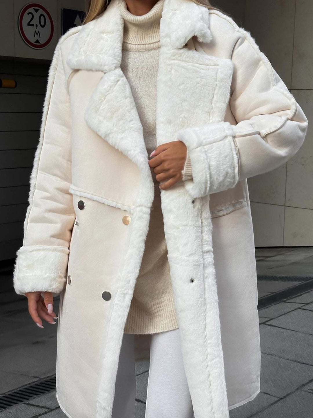 Womens Teddy Jacket Plush Cozy Plus Size - BritishMode