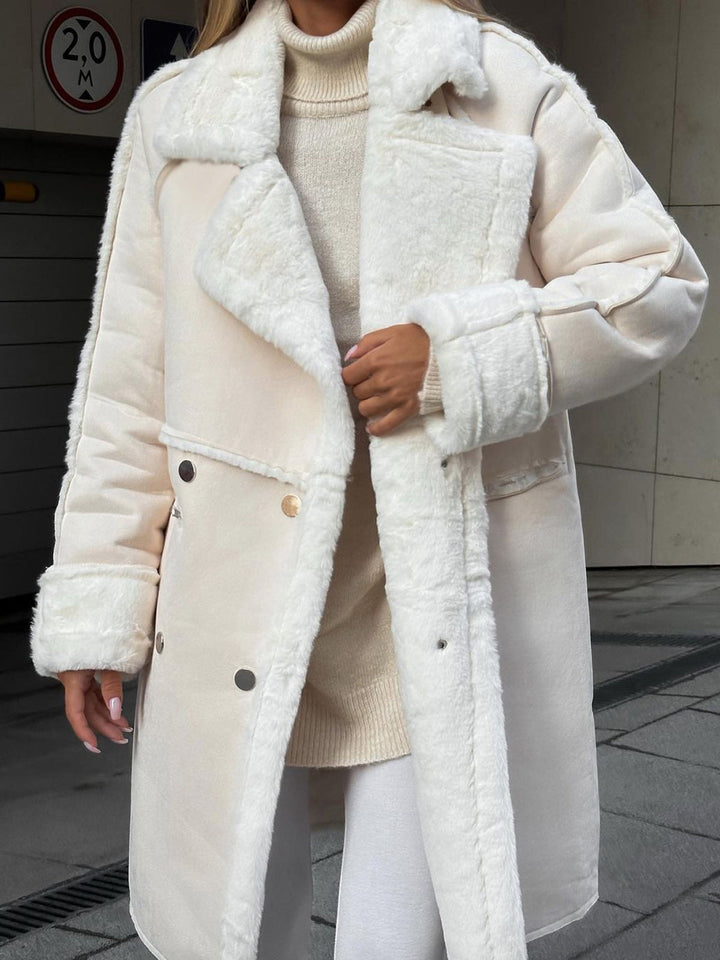 Womens Faux Fur Parka Coat Winter Insulated Warm Fit - BritishMode