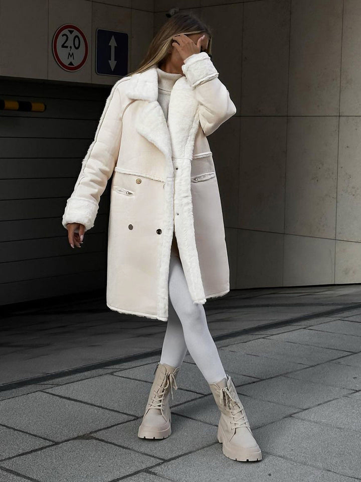 Womens Faux Fur Winter Coat Warm Insulated Fit