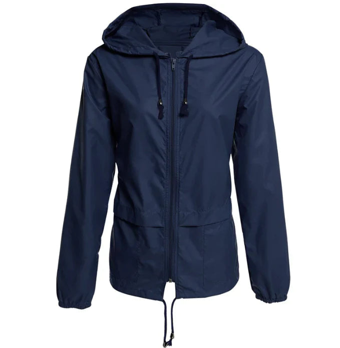 Womens Waterproof Parka Jacket with Hood - BritishMode