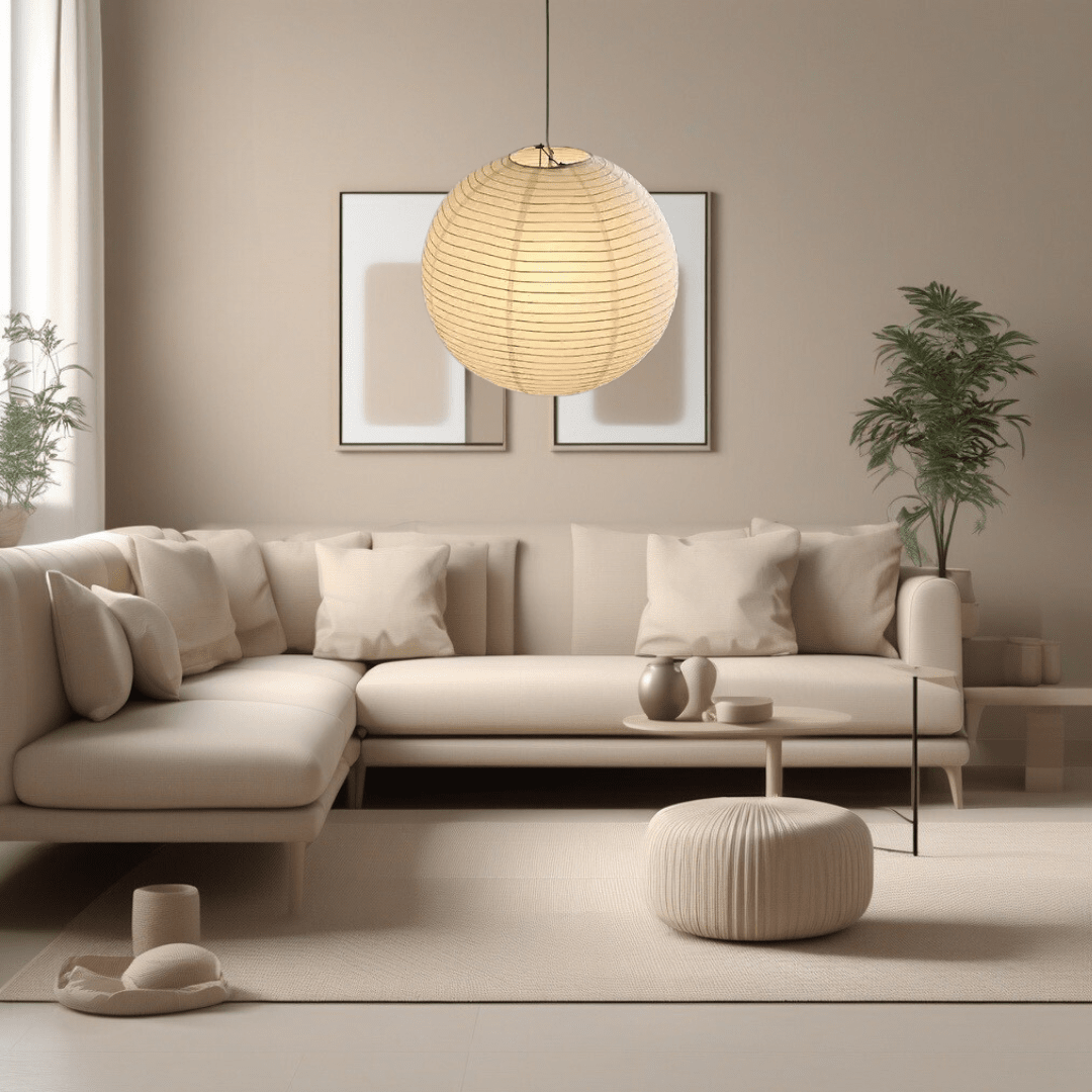 French Glass Ball Pendant Soft Finish - BritishMode