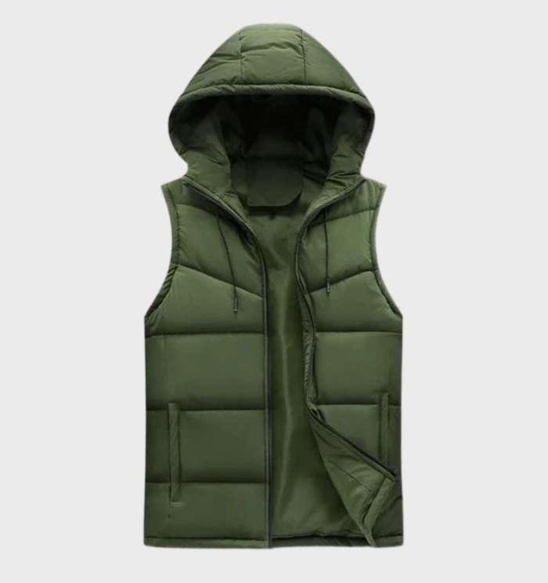 Mens Vest Warm Insulated Slim Fit