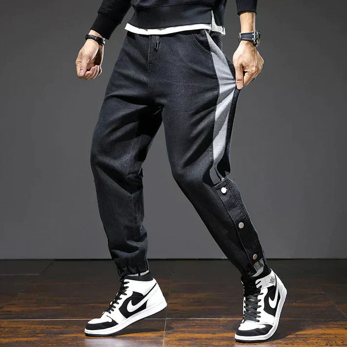 Mens Denim Trousers Regular Fit - BritishMode
