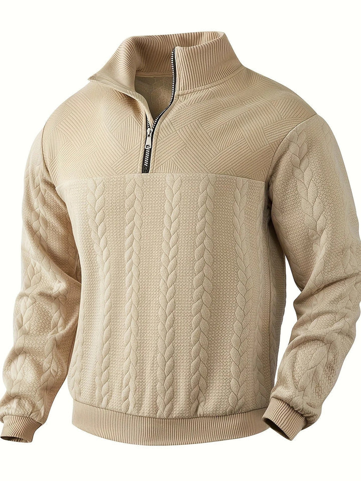 Mens Wool Sweater Warm Knit Winter