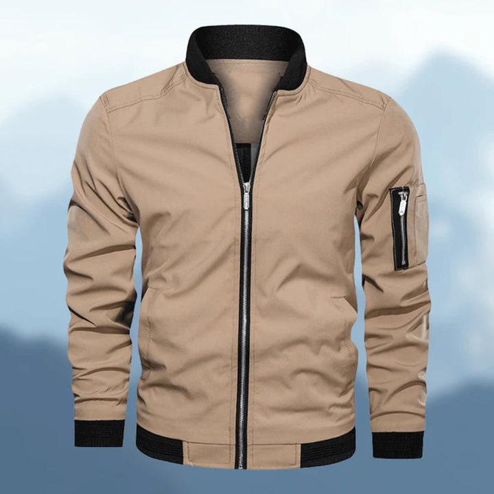 Mens Slim Fit Leather Jacket