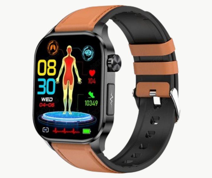 Unisex Blood Sugar Tracker Watch Easy Touch Display - BritishMode