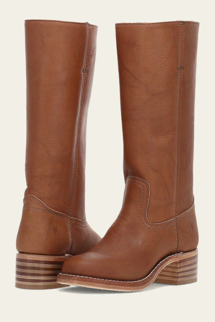 Womens Knee High Boots Genuine Leather - BritishMode