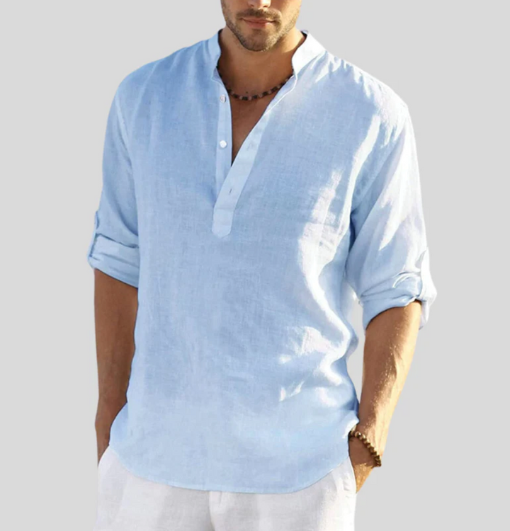 Mens Linen Shirt Relaxed Fit