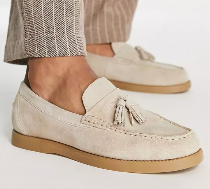 Mens Orthopedic Leather Loafers Comfortable Elegant Fit