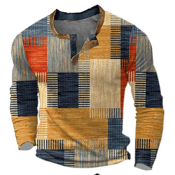 Mens Wool Blend Sweater Crewneck Warm Fit - BritishMode