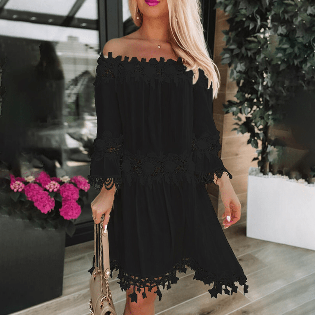 Womens Floral Dress Lightweight Summer Fit