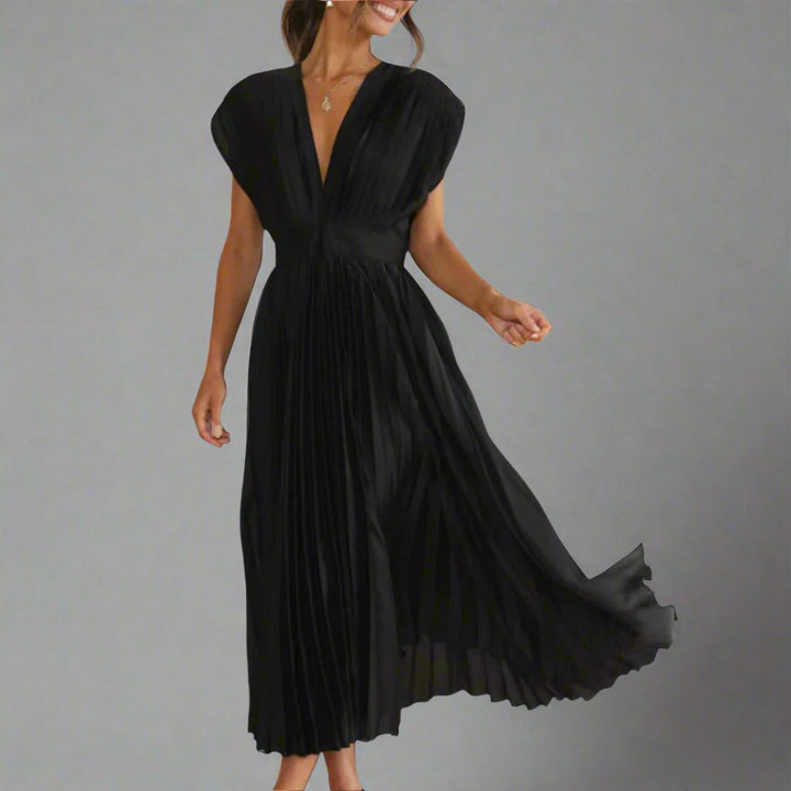 Womens Midi Dress Classic Fit